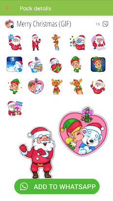 Christmas Stickers WAStickerのおすすめ画像2
