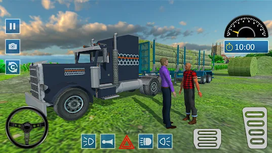 Cargo Truck Simulator 3D Games