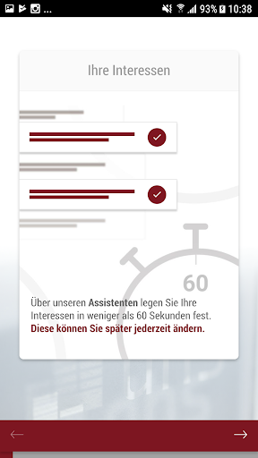 Android application dhs Steuerberater screenshort
