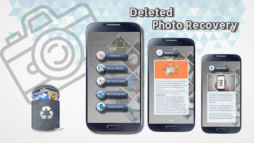 Android application Recuperar fotos borradas guía screenshort