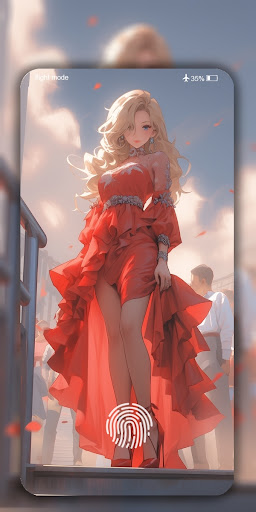 Anime Girl Wallpaper 4K Screen 2