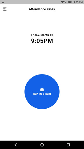 Android application AeroHR Attendance screenshort