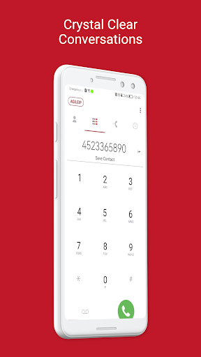 AgileIP Softphone Screen 2