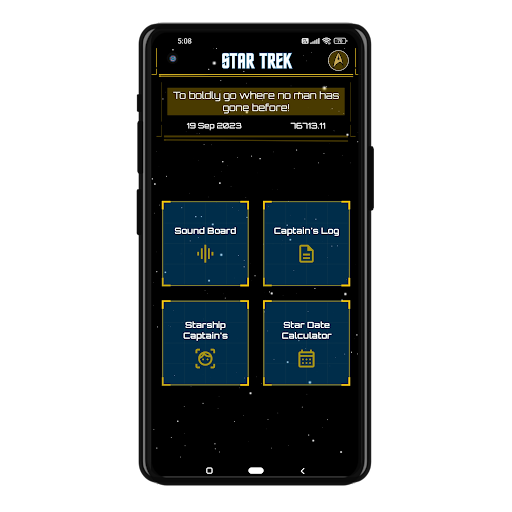 Android application Captain's Log screenshort