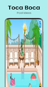 Captura de Pantalla 5 ideas de piscina de toca boca android