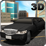 City Limo Car Driver Sim 3D icon