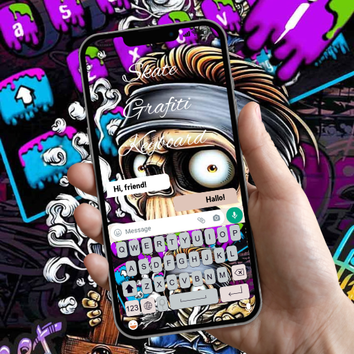 Skate Graffiti Keyboard Theme Download on Windows