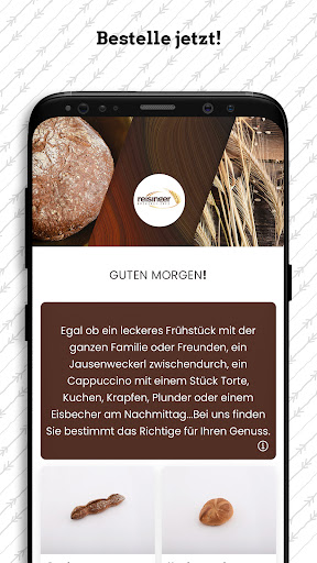 Android application Reisinger Bäckerei - Cafe screenshort