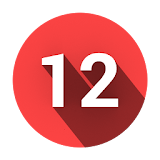 Dark Holo Red CM12 Theme icon