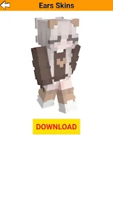 Ears skins for minecraft