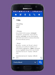 Lyric Notepad - Song Writing لقطة شاشة