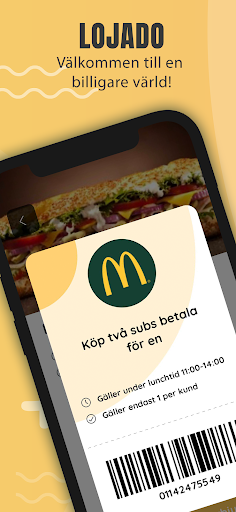 Android application Lojado screenshort