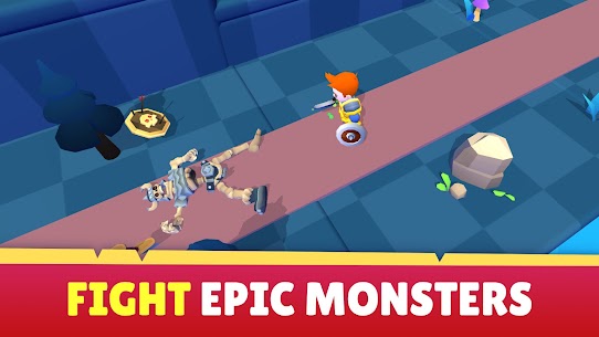Craft and battle MOD APK: idle knight (God Mode) Download 3