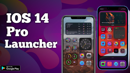 iOS 14 Pro launcher for Andrd