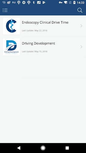 Android application New BSC Podcast App screenshort
