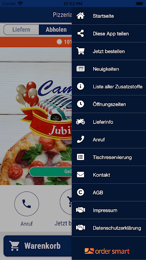 Pizzeria Camillo Screen 3