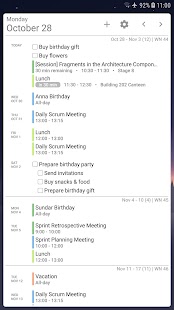 Your Calendar Widget Screenshot