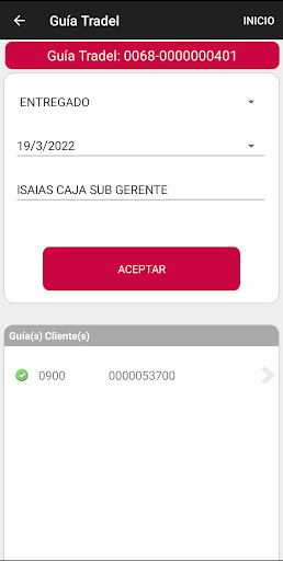 Tradel Service Screen 3
