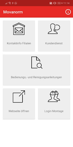 Android application Movanorm Montage App screenshort