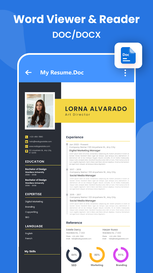 #8. All Document Reader and Viewer (Android) Bởi: Invi studio apps