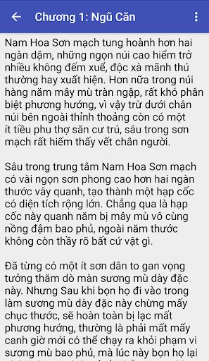 Android application Mich tien lo Truyen Convert screenshort