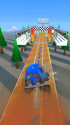 Monster Truck Race Battle - Screenshot 2