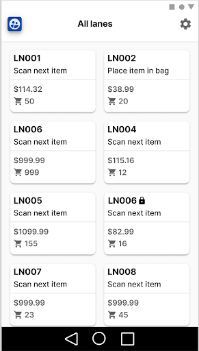 Android application Connected Associate screenshort