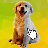 Dog Animal Color Tap Pixel Art