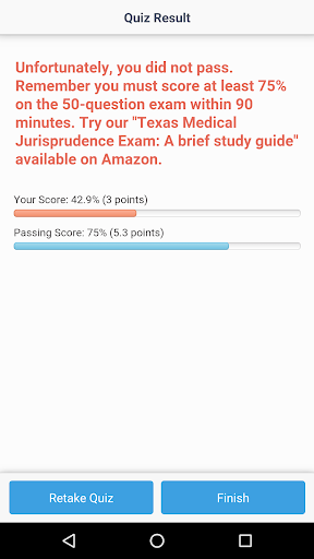 Texas PA Jurisprudence Exam