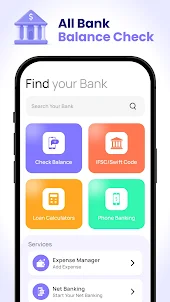 All Bank Balance Check App