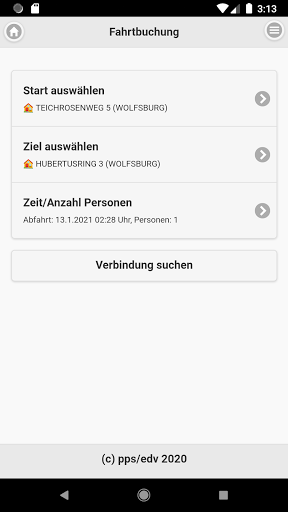 AnrufBus WOB Screen 2