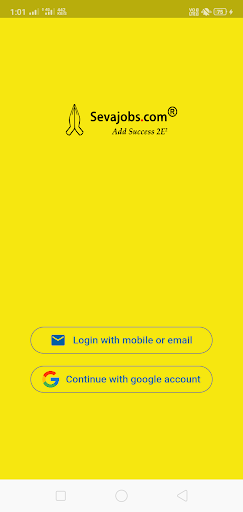 Android application Sevajobs: Job search app screenshort