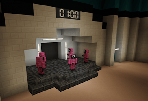 Android application Pink Soldier Mod for Minecraft screenshort