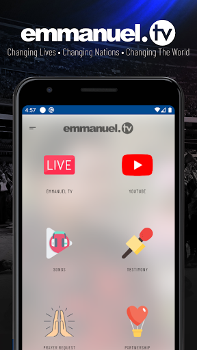 Android application EmmanuelTV Live screenshort