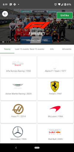Motorsport Info - Information, Highlight  Stats