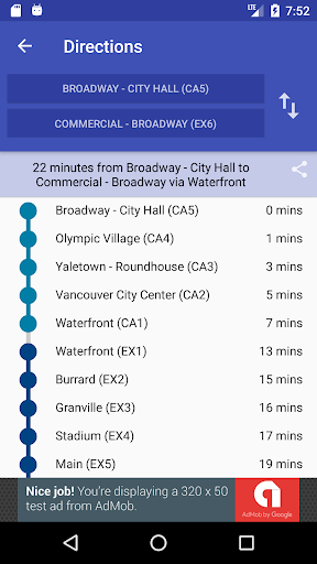Trainsity Vancouver SkyTrain Screen 3