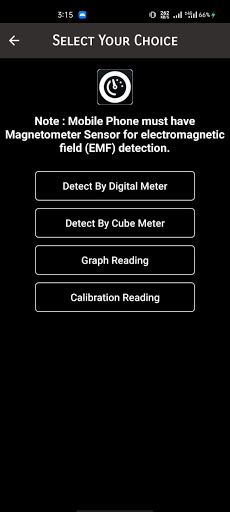 EMF detector - EMF Radiation F
