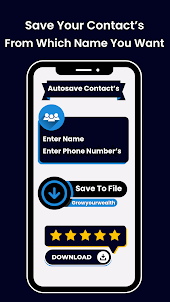 Autosave Contacts
