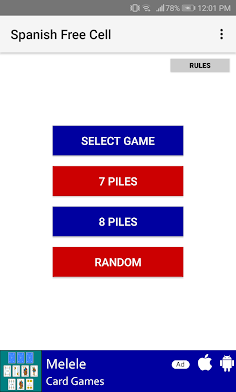 Spanish Free Cell - Screenshot 4