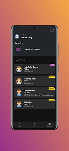 Android application Shatoo App Driver screenshort