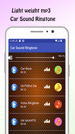 Car Sound Ringtone Screen 3