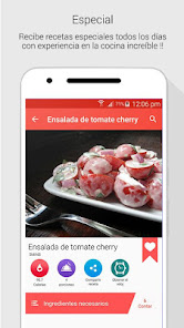 Captura de Pantalla 2 Recetas saludables android