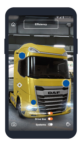 DAF Trucks Augmented Reality Screen 2
