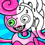 Cover Image of Télécharger Coloring Book Mommy Long Legs 1.0.5 APK