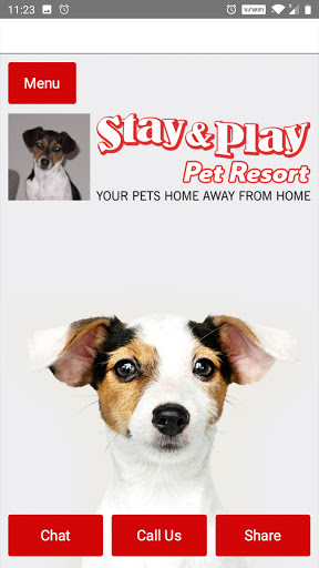 Android application Stay & Play Pet Resort screenshort
