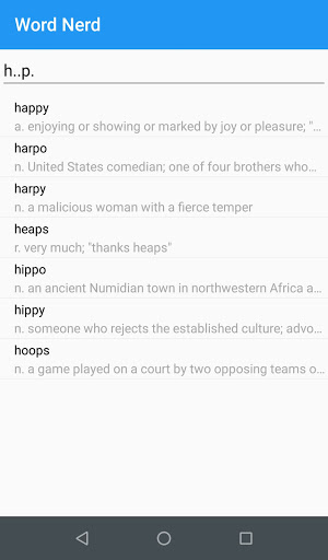 Word Nerd Screen 2
