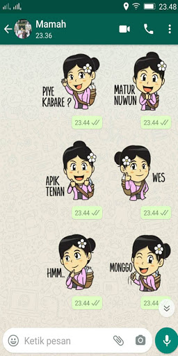 Stiker Jawa Lucu WAStickerApps