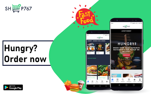 Android application SHOP767 screenshort