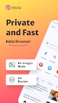 screenshot of Hola Browser-Private&Fast web