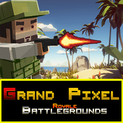 Grand Pixel Royale Battle 3D logo